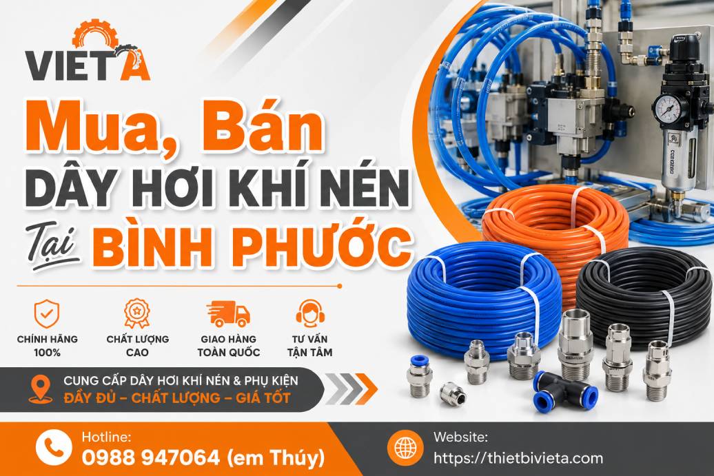 Tổng Kho Mua, Bán Dây Hơi Khí Nén Tại Bình Phước, Giá Tại Kho, Chuyên Sỉ & Lẻ