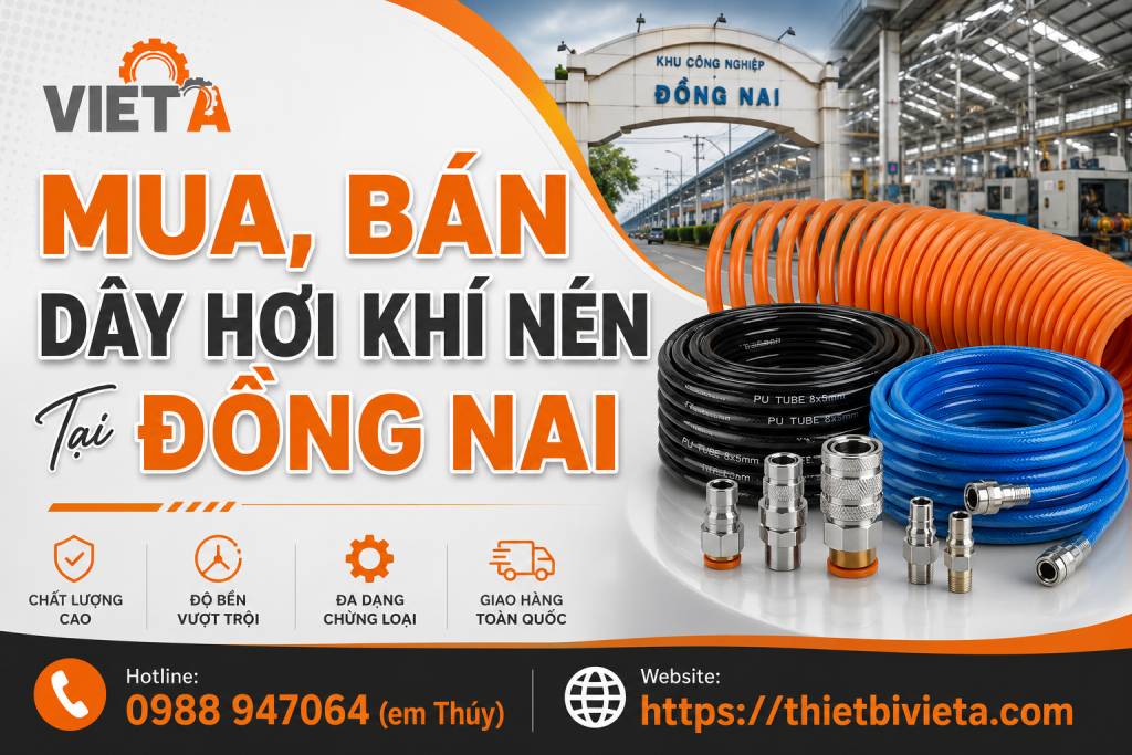 Tổng Kho Mua, Bán Dây Hơi Khí Nén Tại Đồng Nai, Giá Tại Kho, Chuyên Sỉ & Lẻ