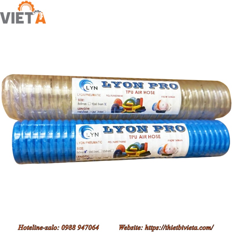 Dây hơi khí nén xoắn
