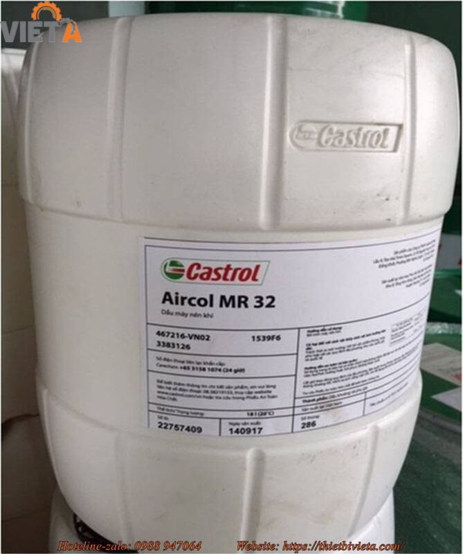 Dầu máy nén khí trục vít Castrol