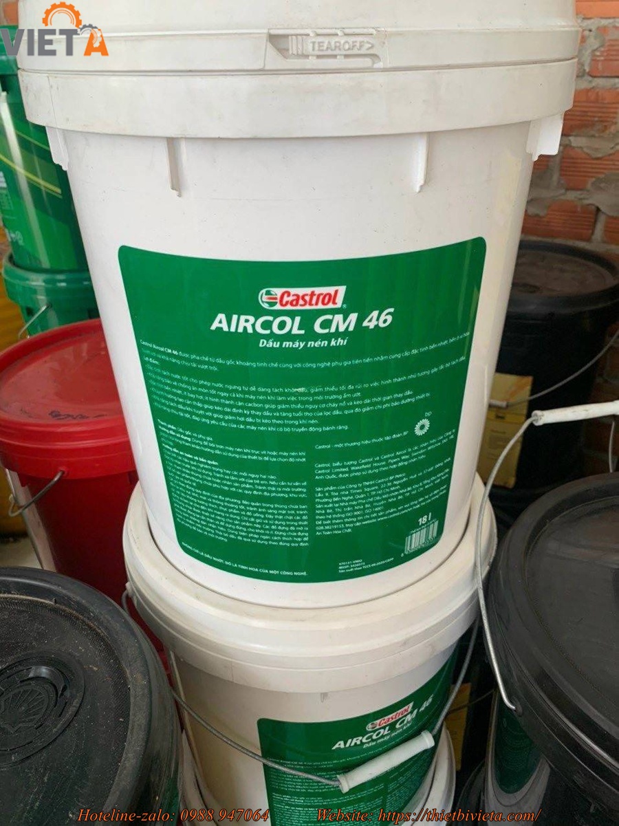 Dầu máy nén khí trục vít Castrol