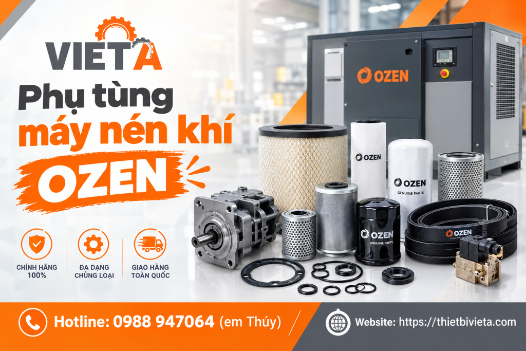 Phụ tùng máy nén khí Ozen