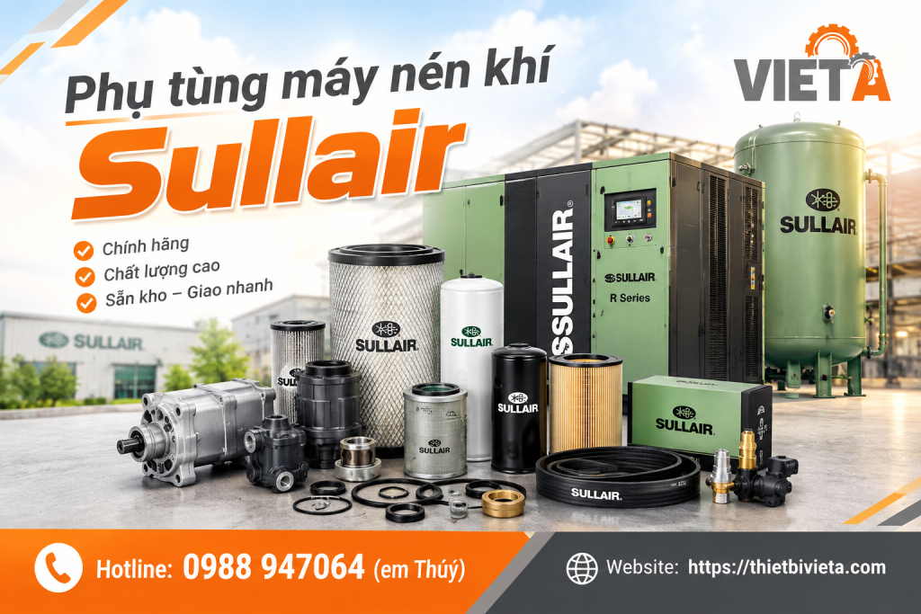 Phụ tùng máy nén khí Sullair