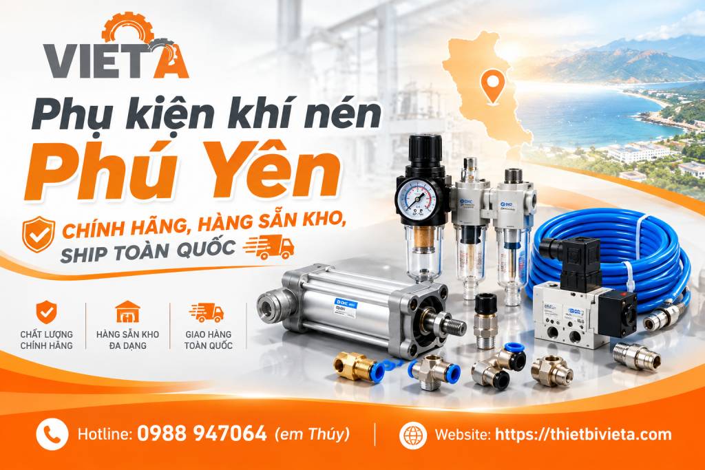 Phụ kiện khí nén tại Phú Yên